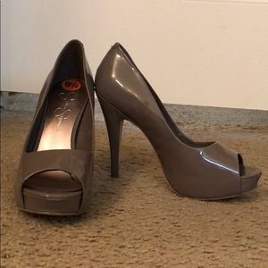 Jessica Simpson open toe heels.